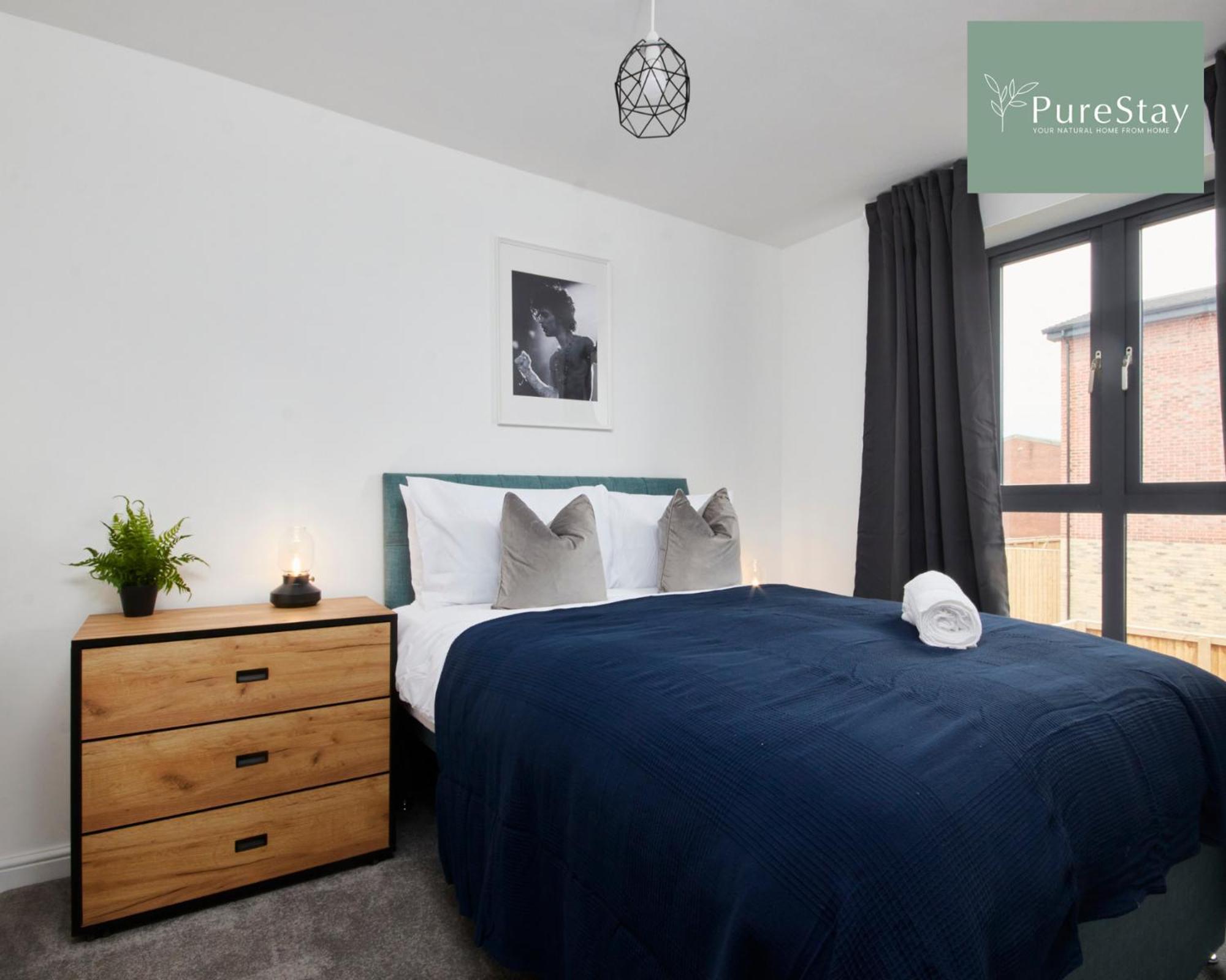 Stunning 5 Bed Manchester House With Parking By Purestay Short Lets & Serviced Accommodation エクステリア 写真