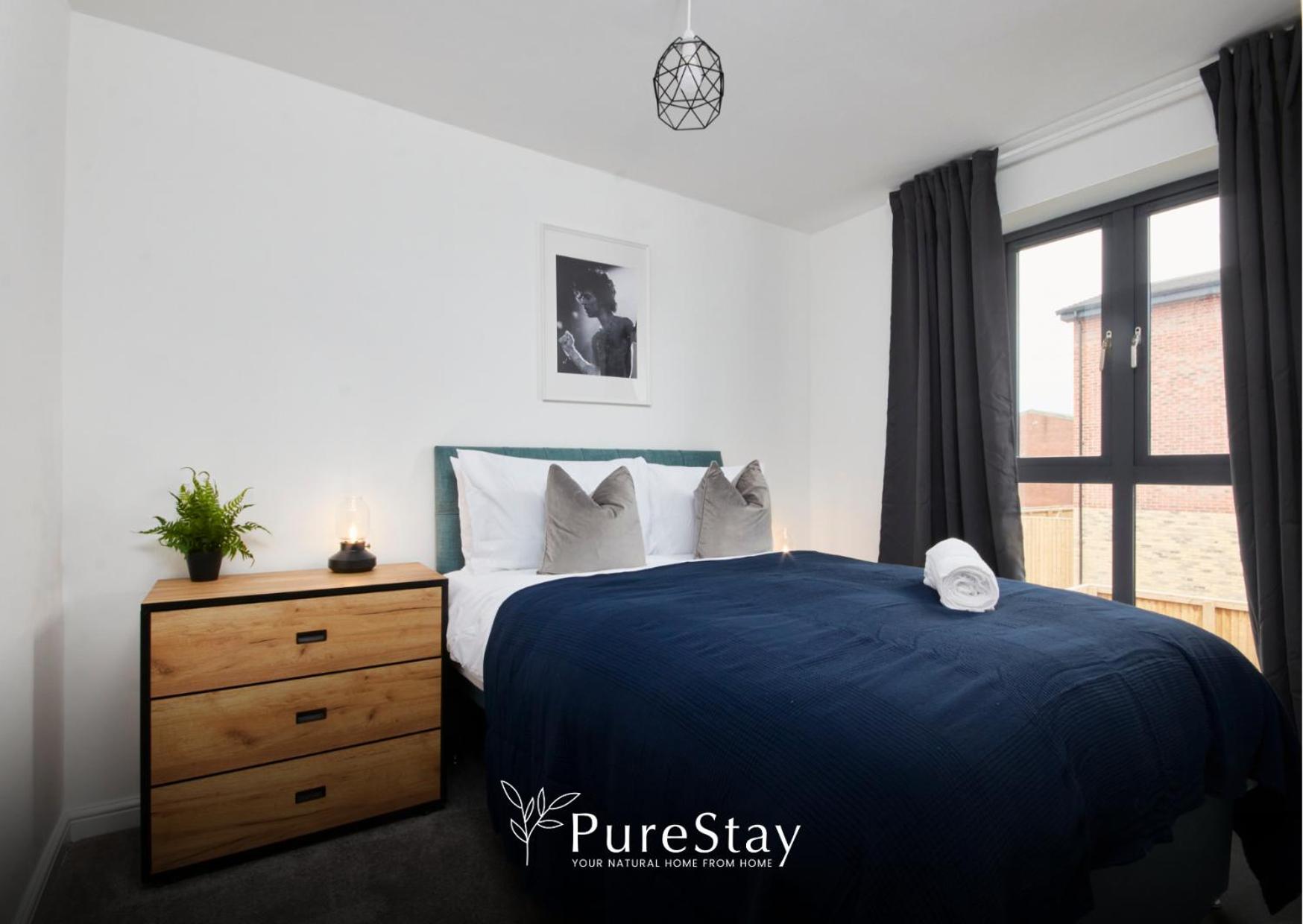 Stunning 5 Bed Manchester House With Parking By Purestay Short Lets & Serviced Accommodation エクステリア 写真